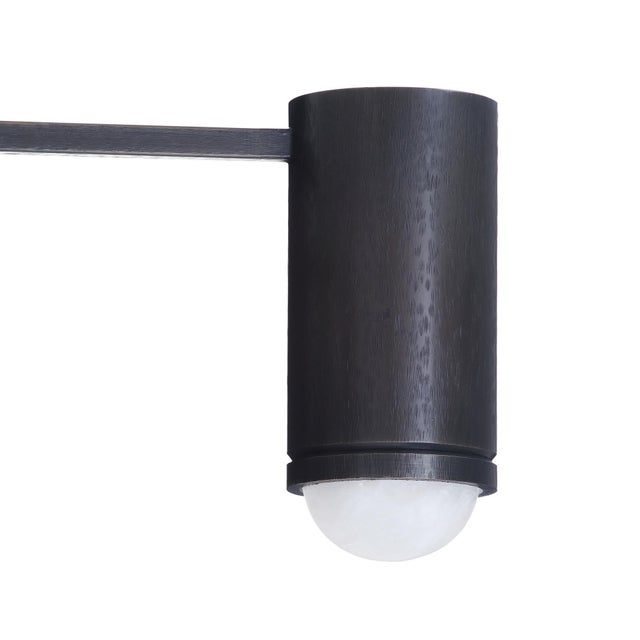 Arteriors Home Loryn Black Iron Flush Mount For Sale - Image 9 of 11