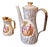 Vintage Teapot and Fragonard Jug, 1930 For Sale
