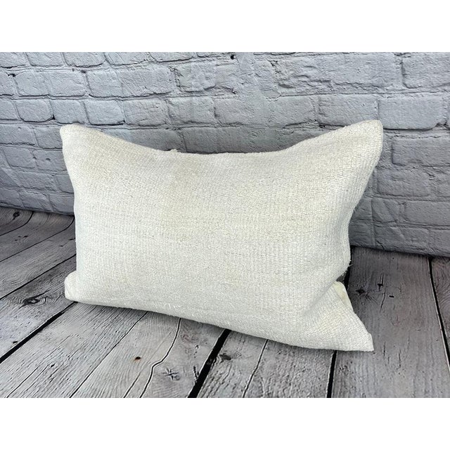 Vintage Pillow Case Turkish Hemp Pillow Decorative Hemp Pillow Dry cleaning only. PILLOW INSERT IS NOT INCLUDED