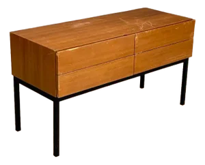 Small Scandinavian Chest of Drawers, 1960s