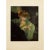 A lovely vintage full color Impressionist print after oil painting "The Modiste" by Toulouse-Lautrec. Comes from a rare...