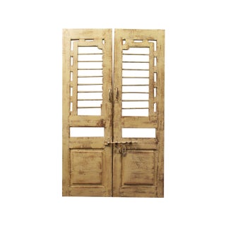 Reclaimed Vintage Architectural Salvage Door #1 For Sale