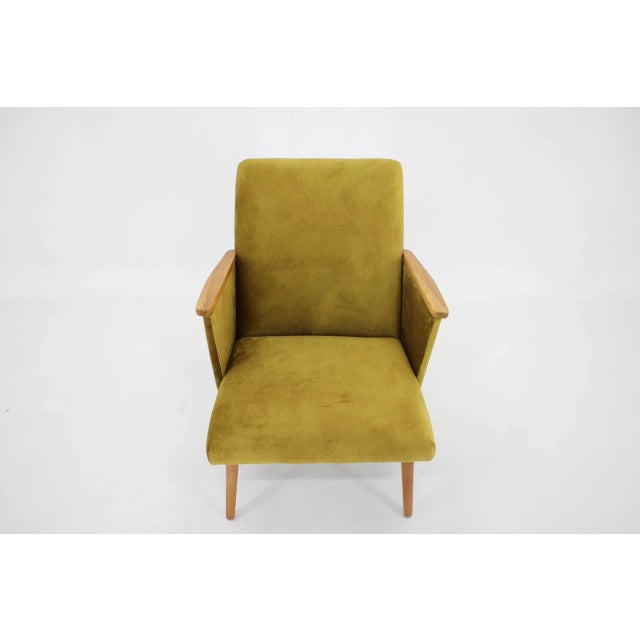 Wood Beech Armchair, Czechoslovakia, 1960s For Sale - Image 7 of 10