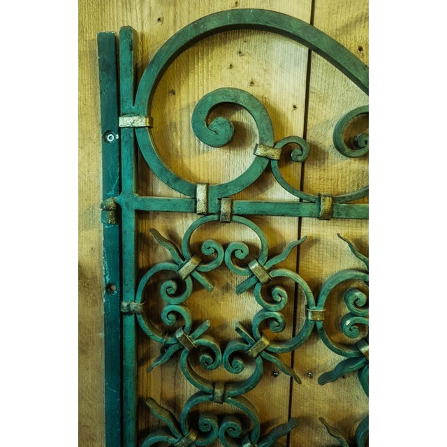 Vintage Interior Grilles in Wrought Iron, 1950s For Sale - Image 9 of 12