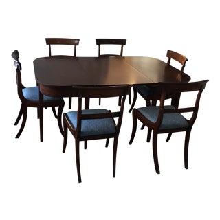 Antique Hepplewhite Dining Set For Sale