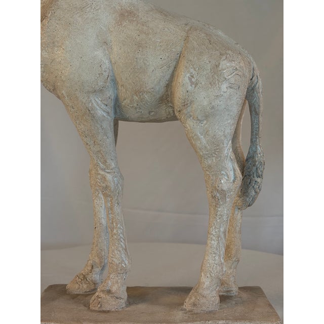 Late 20th Century Vintage Austin Productions Standing Giraffe Sculpture, 1981 For Sale - Image 5 of 10
