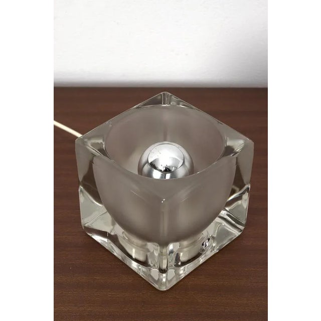 Glass Table Lamp from Putzler For Sale - Image 3 of 10