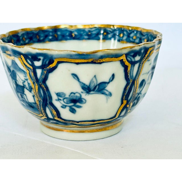 Ceramic Antique Chinese Cup and Saucer For Sale - Image 7 of 9