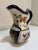 Large Antique Mason's Patent Ironstone Imari Pitcher, 11 " Victorian English Jug,Hand-Painted Cobalt Blue, Iron Red & Gilt For Sale - Image 4 of 9