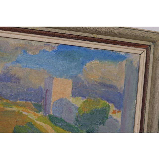 A. Nyblom, Summer Landscape, 1939, Oil on Canvas, Framed For Sale - Image 12 of 13