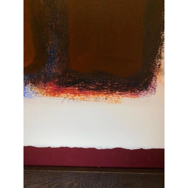 Early 21st Century Gilbert Pauli, Faces of the Soul No. 9, Pastel, 2019 For Sale - Image 5 of 8