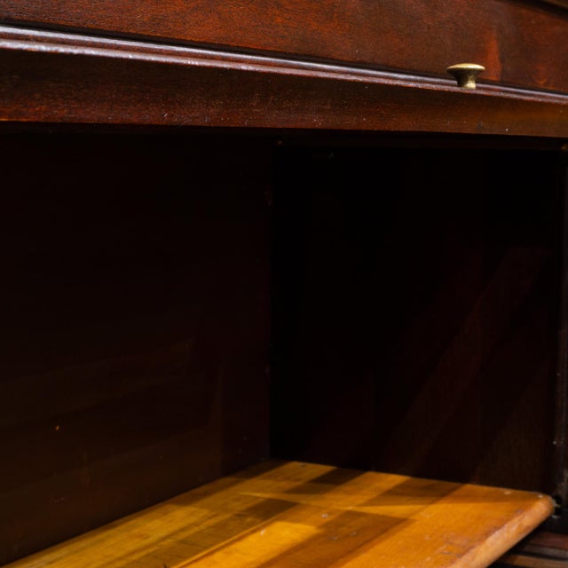 Wood Late 19th C. Gunn Furniture Co. Mahogany Lawyer's Bookcase c.1899 For Sale - Image 7 of 13