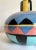 1980s Postmodern Memphis Vohann of California Hand-Painted Vase For Sale - Image 5 of 11