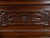 Italian 19th Century Walnut Hall Bench with Carved Back and Large Volutes For Sale In Atlanta - Image 6 of 12
