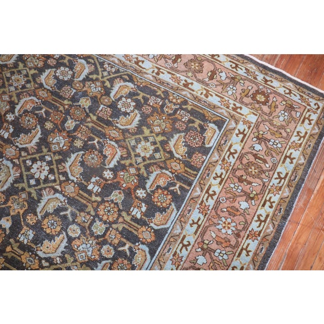 1930s Persian Malayer Corridor Size Carpet