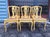 Provençal Louis XV Style Cane Chairs in Pale Yellow Wood, 1960s, Set of 6 For Sale - Image 6 of 6