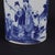 Vintage Blue & White Porcelain Brush Pot With Eight Immortals For Sale - Image 4 of 9