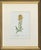 Traditional Circa 1910 Alpine Flower, Four Botanical Miniatures Framed - Set of 4 For Sale - Image 3 of 6