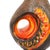 Orange Fat Lava Vase from Walter Gerhards, West Germany, 1950s For Sale - Image 17 of 18