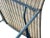 Modern Rattan and Chrome Barstools, Set of Three For Sale - Image 9 of 12