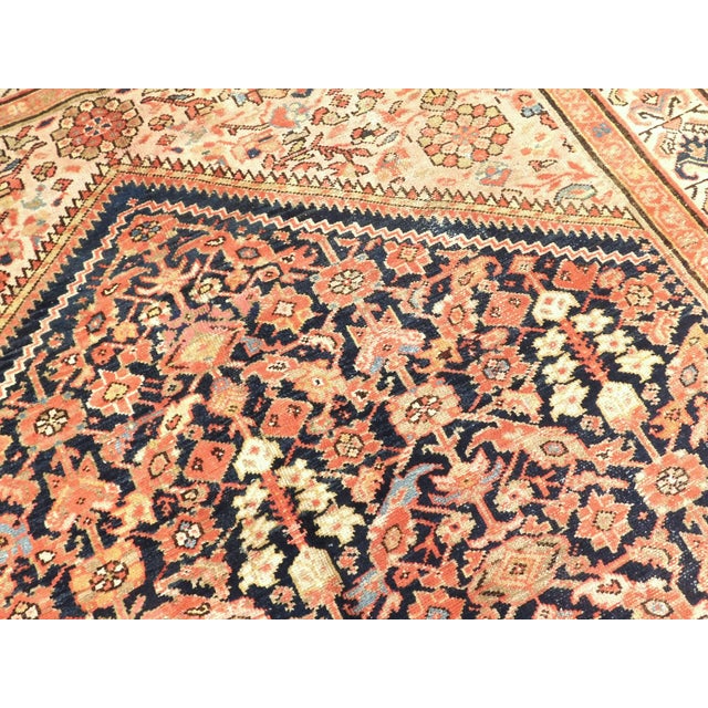 Antique Hand Knotted Persian Gallery/ Runner Rug by Nasser Luxury Rugs. For Sale - Image 9 of 15