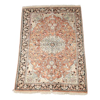 Srinagar Rug in Cotton and Wool For Sale