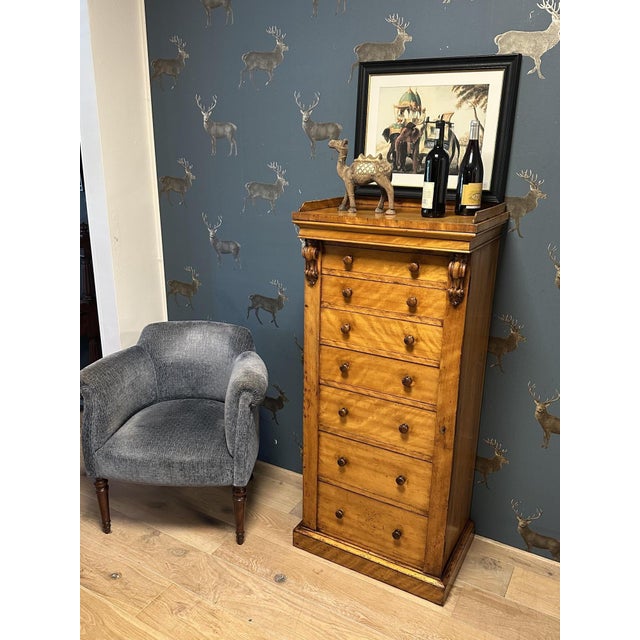 Wellington Chest of Drawers For Sale - Image 12 of 14
