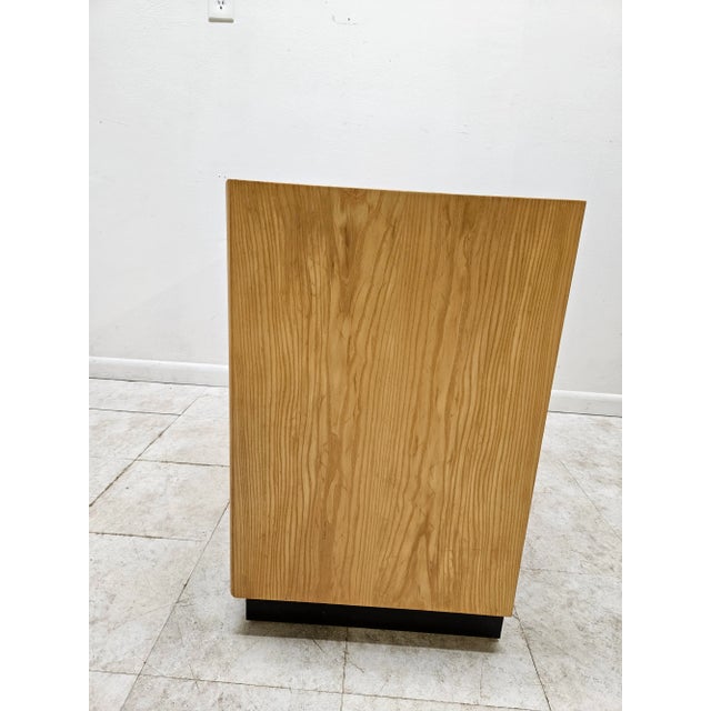 Henredon 1980s Henredon Scene Two Bachelors Chest of Drawers Dresser Burlwood Art Deco For Sale - Image 4 of 11