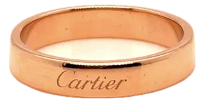 Cartier 18ct Yellow Gold 1895 Wedding Band 5.11g, Size 8