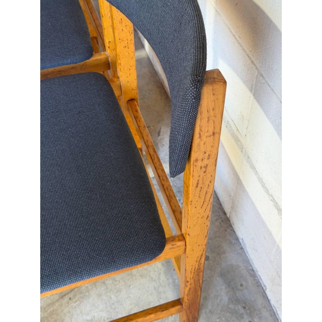 Farstrup Dark Oak Dining Chairs Set of 4 Danish Mid-Century Modern 1970s For Sale In Los Angeles - Image 6 of 11