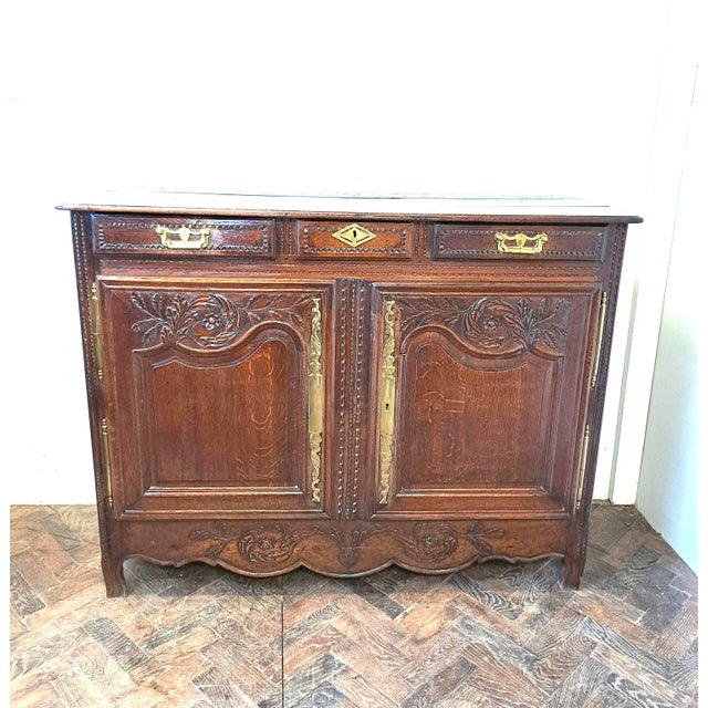 Antique French Oak Dresser, 1820 For Sale - Image 9 of 9