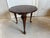 Vintage Queen Anne Style Solid Wood Drop Leaf Handkerchief Side Table For Sale - Image 15 of 17