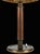 Wood Vintage Danish Table Lamp in Teak, Brass and Rope, 1960s For Sale - Image 7 of 8