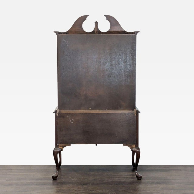 Pennsylvania House Solid Wood Highboy Dresser With Brass Hardware For Sale In San Francisco - Image 6 of 12