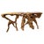 Andrianna Shamaris Monumental Sculptural Teak Root Console Table For Sale - Image 15 of 18