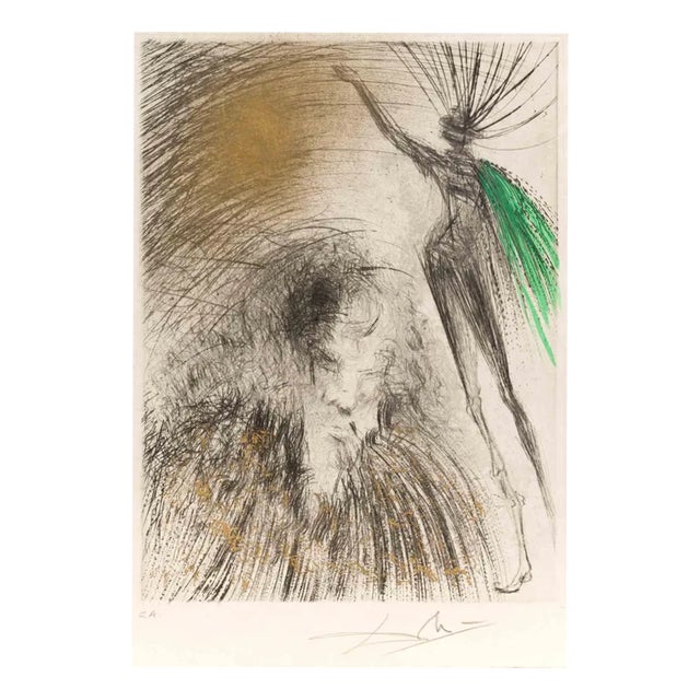 Dali, Vieux Faust, Etching, 1969 For Sale
