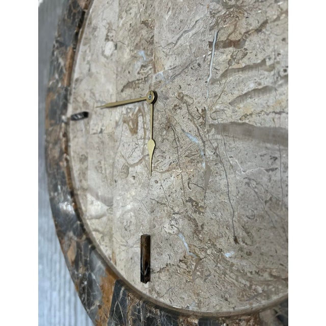 Art Deco Revival Marble Grandfather Clock from Maitland-Smith, 1990s For Sale - Image 9 of 12
