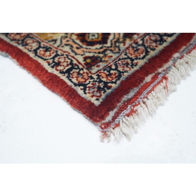 English Late 19th Century Antique Bidjar Rug 4'9'' X 7'2'' For Sale - Image 3 of 9