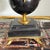Traditional Pair of large antique 3-arm gilt bronze candelabra with black marble // Empire candle holders // black and gold // Napoleon III style For Sale - Image 3 of 15