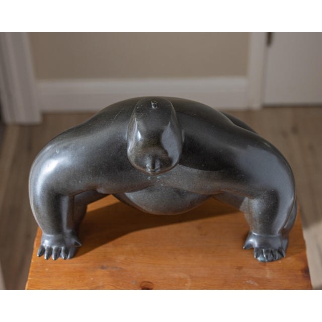 Large-Scale Signed Bronze "Sumo Wrestler" Sculpture, Signed Yuri, 2005 For Sale - Image 13 of 18