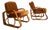 Armchairs from Dal Vera, Italy, 1960s, Set of 2 For Sale