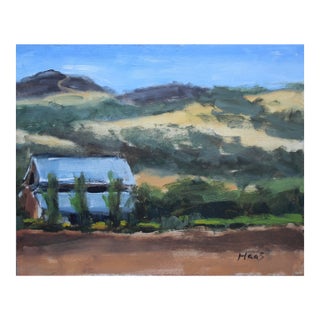 Quiet Places & Journeys — After the Fire (Original Oil Painting Landscape) For Sale