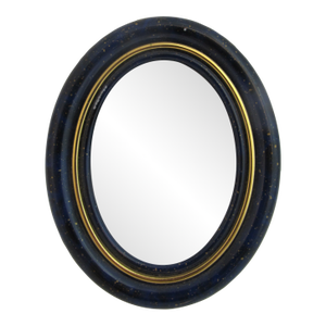 Cartier Paris Gold Gilt Plated Lapis Blue Enamel Oval Photo Picture Desk Frame