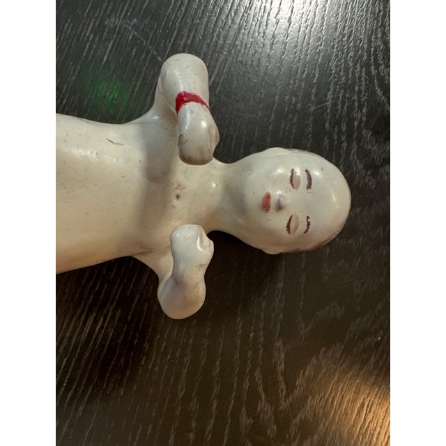 Enameled Earthenware Baby Figure from Nevers, 18th Century For Sale - Image 10 of 13