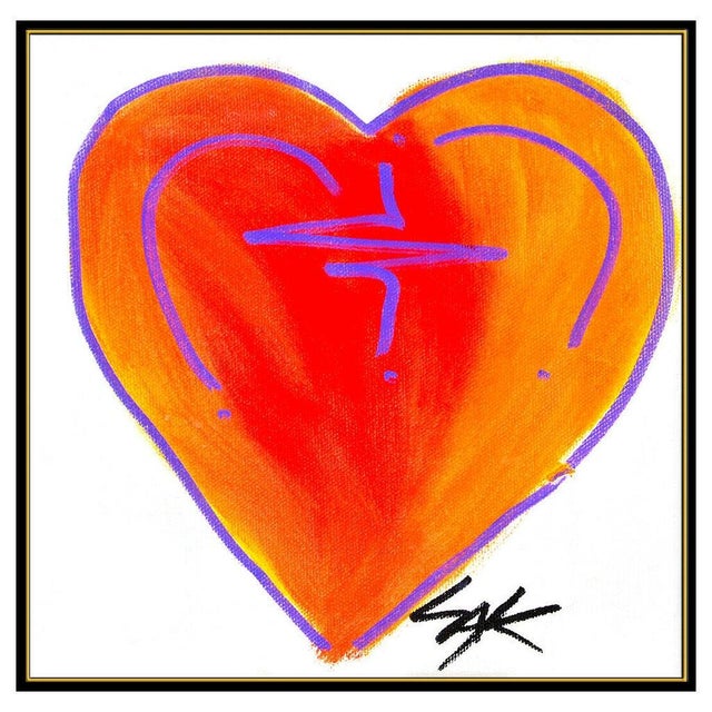 Message us to inquire about custom framing options! (Included for free with every purchase) Steve Kaufman Authentic &...