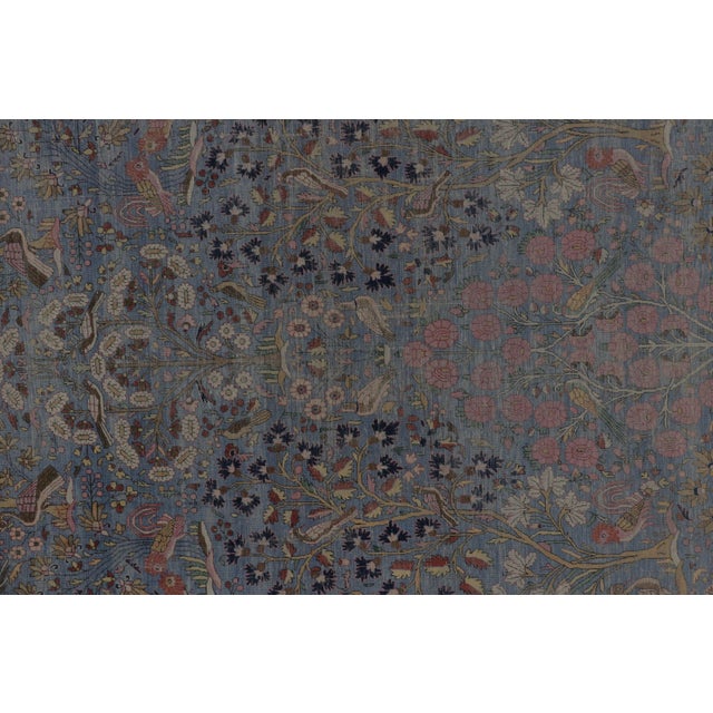 Antique Kashan Persian Silk Runner With All-Over Floral Pattern - Rug & Kilim For Sale In New York - Image 6 of 10