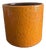 Orange Ceramic Pot in the style of Georges Jouve, 1950s For Sale