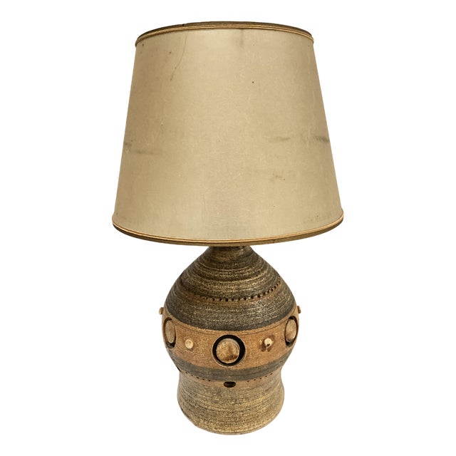Ceramic Lamp by Georges Pelletier, 1970s For Sale