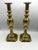 Antique English Brass "Ace of Diamonds" Diamond Jubilee Candlesticks, Pair, C. 1887 For Sale - Image 4 of 12
