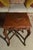 Antique French Provincial Side/End Table Louis XV Style Diamond Marquetry Walnut For Sale - Image 4 of 13